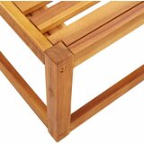  Vrtni stolić 65 x 65 x 29 cm od masivnog bagremovog drva | Eponuda.com