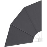  Zaslon za privatnost na balkonu 115 x 115 cm Poliester Crna | Eponuda.com