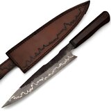  Damaskasti kuhinjski nož AT-38754 - Chef / Smeđa / Crna KP38754 | shoptok.hr