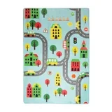 tepih (140x190) Road Blue