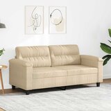  Dvosjed od tkanine krem 140 cm mikrovlakana | shoptok.hr