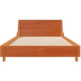 vidaXL Okvir kreveta bez madraca voštano smeđi 100x200 cm od borovine | shoptok.hr