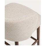 Kave Home Bež podstavljena barska stolica (visine sjedala 75 cm) Ciselia – | shoptok.hr