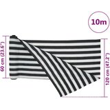 vidaXL Mreža za privatnost antracit-bijela 1,2 x 10 m HDPE 195 g/m² | shoptok.hr