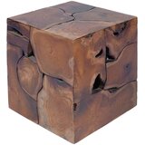  Stolci 2 kom smeđi 40x40x45 cm od masivne tikovine | shoptok.hr