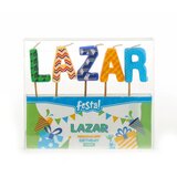 Festa Natalis, rođendanska svećica, odaberite ime Lazar Cene