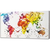 Pintdecor Zidni sat Globe time | shoptok.hr