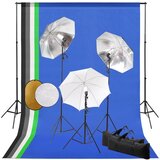 vidaXL Fotografska oprema: svjetla, kišobrani, pozadina i reflektor | shoptok.hr