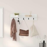  Vješalica za kapute na zidu Zidne Bijelo 80 x 10,5 x 18 cm | shoptok.hr