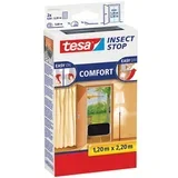 Mreža proti mrčesu Tesa Comfort (za vrata, 2 x 2,2 m, črne barve)