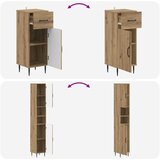  Set za kupaonicu od 3 dijela HAARLEM Konstruirano drvo | shoptok.hr