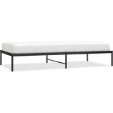 The Living Store Kovinski posteljni okvir črn 100x200 cm - Posteljni Okvir, (21525365) | Shoptok.si