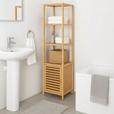 Bonami Essentials Od bambusa kupaonska polica u prirodnoj boji 35x140 cm Auren – | shoptok.hr
