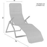 Modern Living Vrtni Ležalnik Easy, Antracit | Shoptok.si