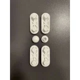 Set odstojnika za WC dasku Selecta C9