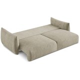 Makamii Bež sklopiva sofa od šenila 230 cm Leila – | shoptok.hr