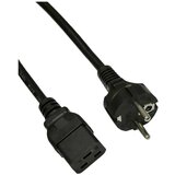 Akyga tok priključni kabel [1x ženski konektor IEC C19\, 16 A - 1x varnostni moški konektor] 1.80 m črna, (20414234) | Shoptok.si