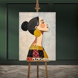 Styler Slika s ručno oslikanim elementima 70x100 cm Mae – | shoptok.hr