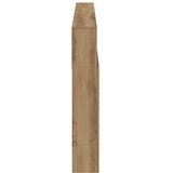  Uzglavlje s ormarićem boja hrasta 200x19x103,5 cm drveni | shoptok.hr