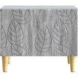  Kava Stol Siva Sonoma 50 x 49 x 40 cm Konstruirano drvo | Shoptok.si