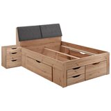Mömax Postelja Maxi, S Predali, Hrast, 140x200 | Shoptok.si