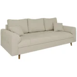 Ropez Bež sofa od samta 210 cm Ariella –