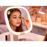  Sklopiva baterija. kozmetičko ogledalo 3 načina led osvjetljenje za šminku usb | shoptok.hr