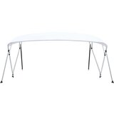 vidaXL bimini s 4 luka bijela 243 x (230 - 244) x 137 cm Cijene