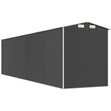  Vrtno spremište antracit 192x772x223 cm pocinčani čelik | shoptok.hr