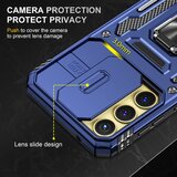 SUNSKY Hybrid Armor ovitek za Samsung A35 / A55, Navy Blue | Shoptok.si