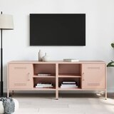 TV ormarići 2 kom ružičasti 68 x 39 x 50,5 cm čelični | shoptok.hr