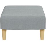  Tabure svjetlosivi 77x55x31 cm od tkanine Siva | Shoptok.si