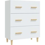  Komoda bijela 70 x 34 x 90 cm od konstruiranog drva | shoptok.hr