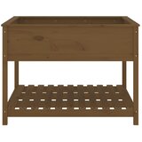  Sadilica policom boja meda 111,5x111,5x81cm od masivne borovine | Eponuda.ba