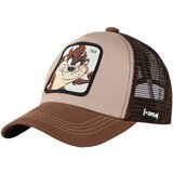 Capslab Kape s šiltom Looney Tunes Taz Trucker Kostanjeva Cene