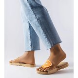 Gemre Transparent slides with orange Foddie | Shoptok.si