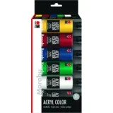 Set akrilnih boja, 6x80ml