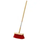 Otroška metla Freund Victoria (dolžina: 70 cm, delovna širina: 21 cm, rdeča)