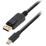 DisplayPort plug to Mini DisplayPort plug, 1,0 m