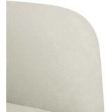 SOFA fotelja s naslonima za ruke krem boje 54 cm baršunasta | Shoptok.si