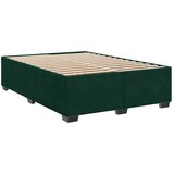  Krevet s oprugama i madracem tamnozeleni 140x190 cm baršunasti | shoptok.hr