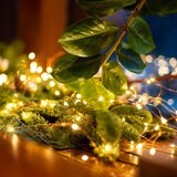 Lampice za jelku sa 20 toplo belih LED dioda | ePonuda.com