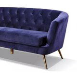 Modern Living trosed lita, modra, žamet | Shoptok.si