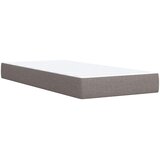  Krevet s oprugama i madracem smeđesivi 100 x 200 cm od tkanine | shoptok.hr