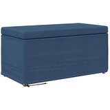  Stolica Modra 81 x 41 x 40 cm Tkanina in obdelano les, (5000302405) | Shoptok.si