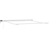  Okvir tende S LED lampica Bijelo 450 × 350 cm Aluminij | shoptok.hr