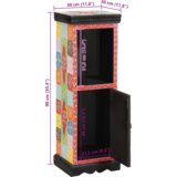 vidaXL ormar 30x30x90 cm od čvrstog drveta manga | shoptok.hr