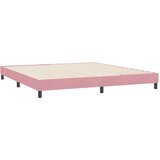 Box Spring krevet bez madracem ružičasti 180x220 cm baršun | shoptok.hr