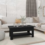  Stolić za kavu crni 102 x 55 x 42 cm od konstruiranog drva | shoptok.hr