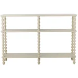 Kremno bela stranska mizica 30x120 cm Salino –